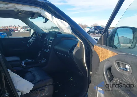 2021 Nissan Armada Sl 4Wd from USA, damaged, VIN JN8AY2BBXM9791876